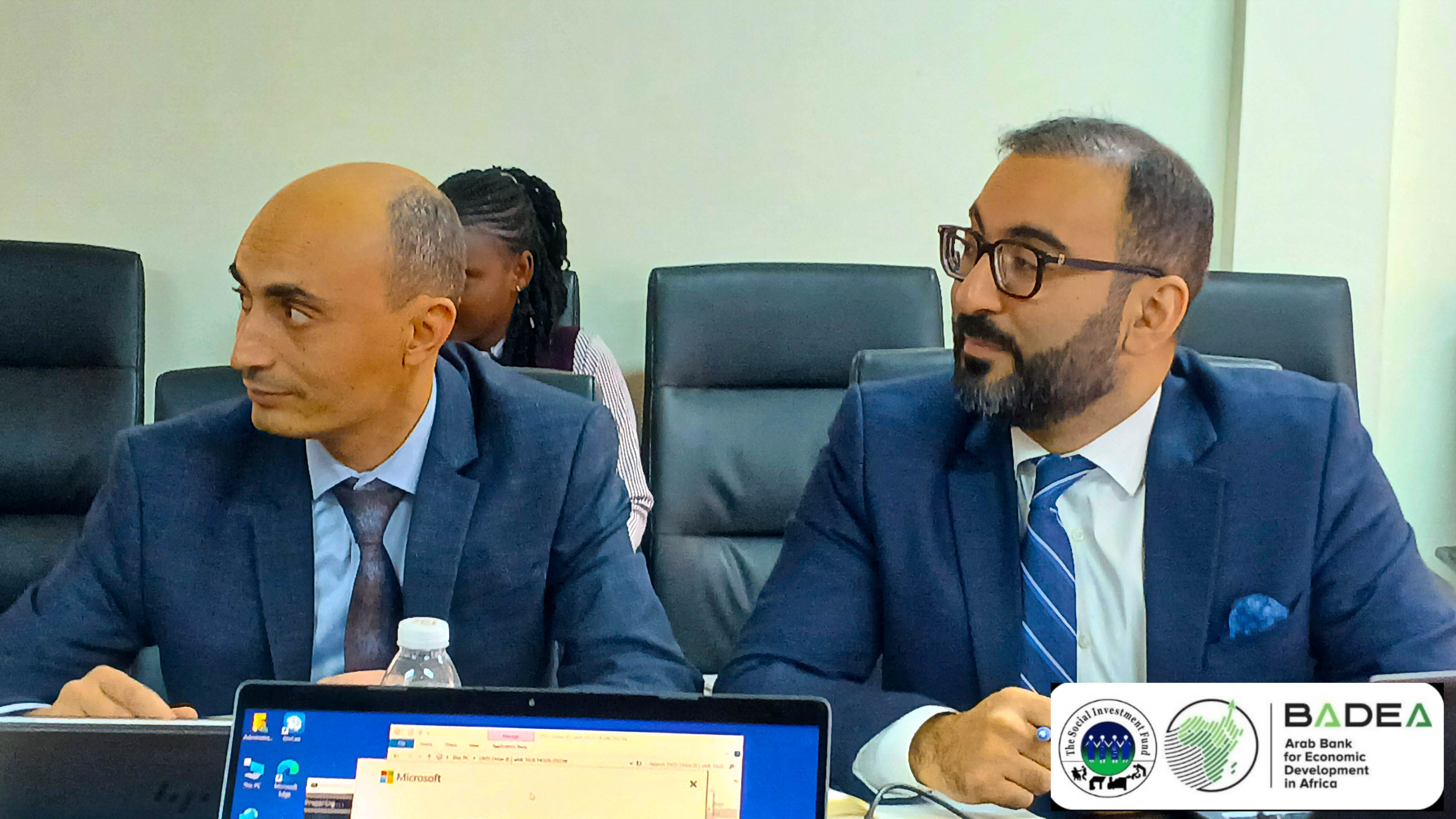 BADEA APPRAISAL MISSION MEETS WITH SIF & MINISTRY OF FINANCE